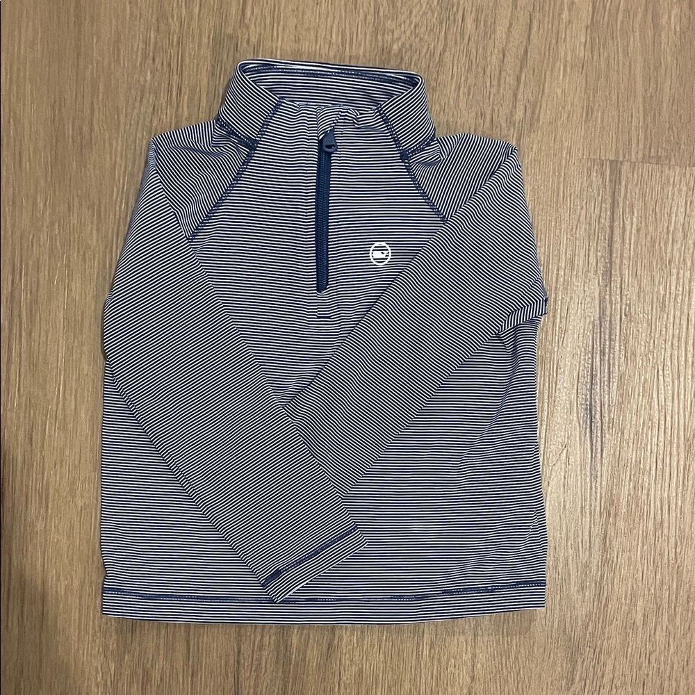 Vineyard Vines Sankaty Navy Striped Kids Shirt 2T